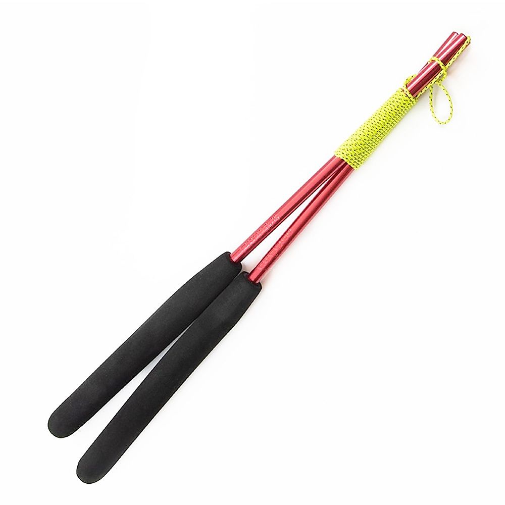 Pair of Aluminum Diabolo handsticks