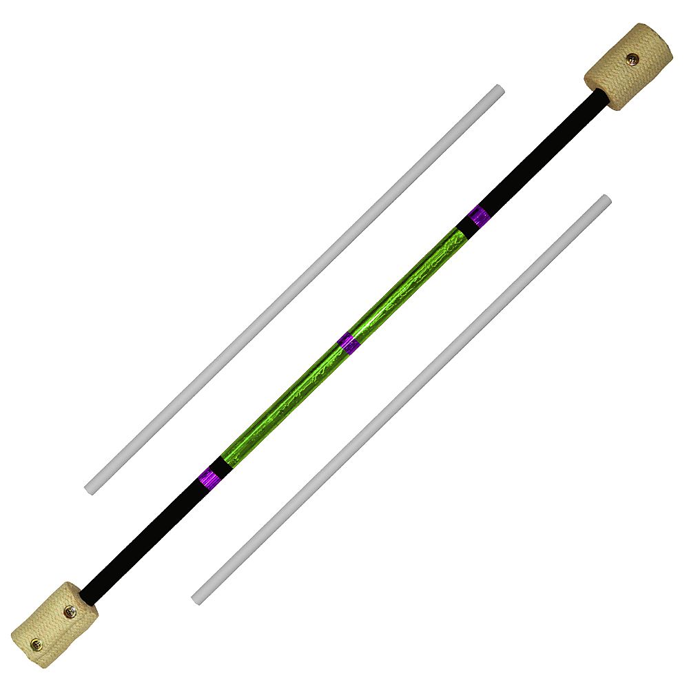 Set Standard Fire Devil Sticks with Handsticks