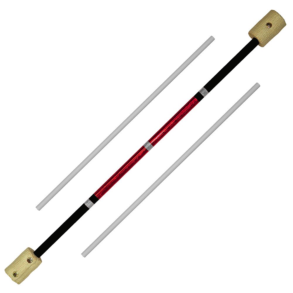 Set Standard Fire Devil Sticks with Handsticks
