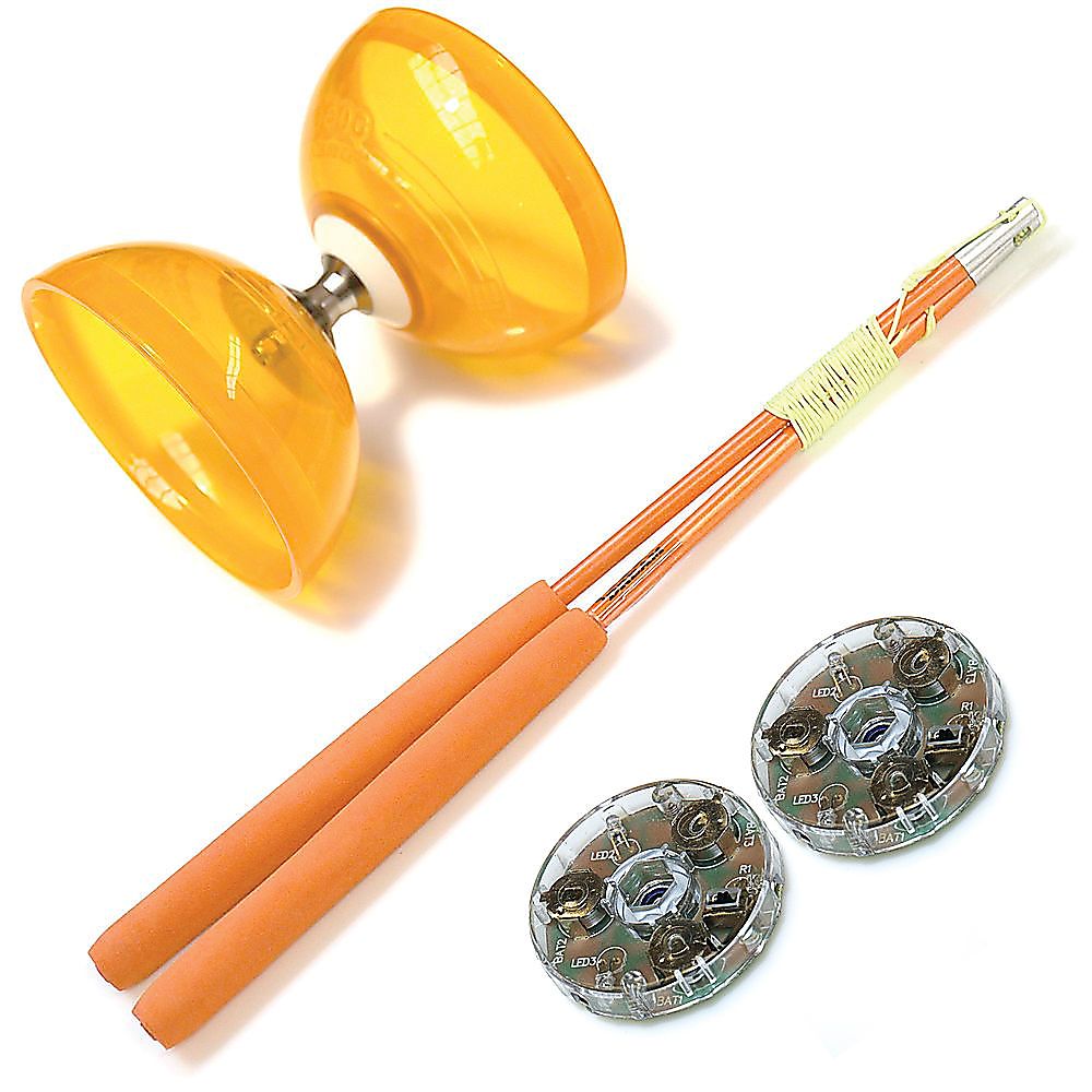 Juggle Dream - Quartz 2 LED Diabolo Set