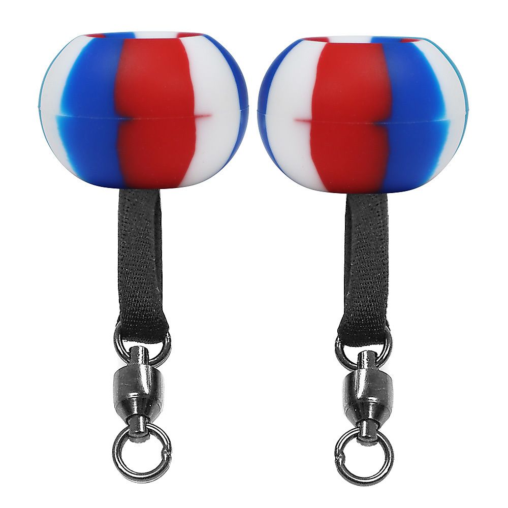 Pair of Expert Knobs with Corded Swivels