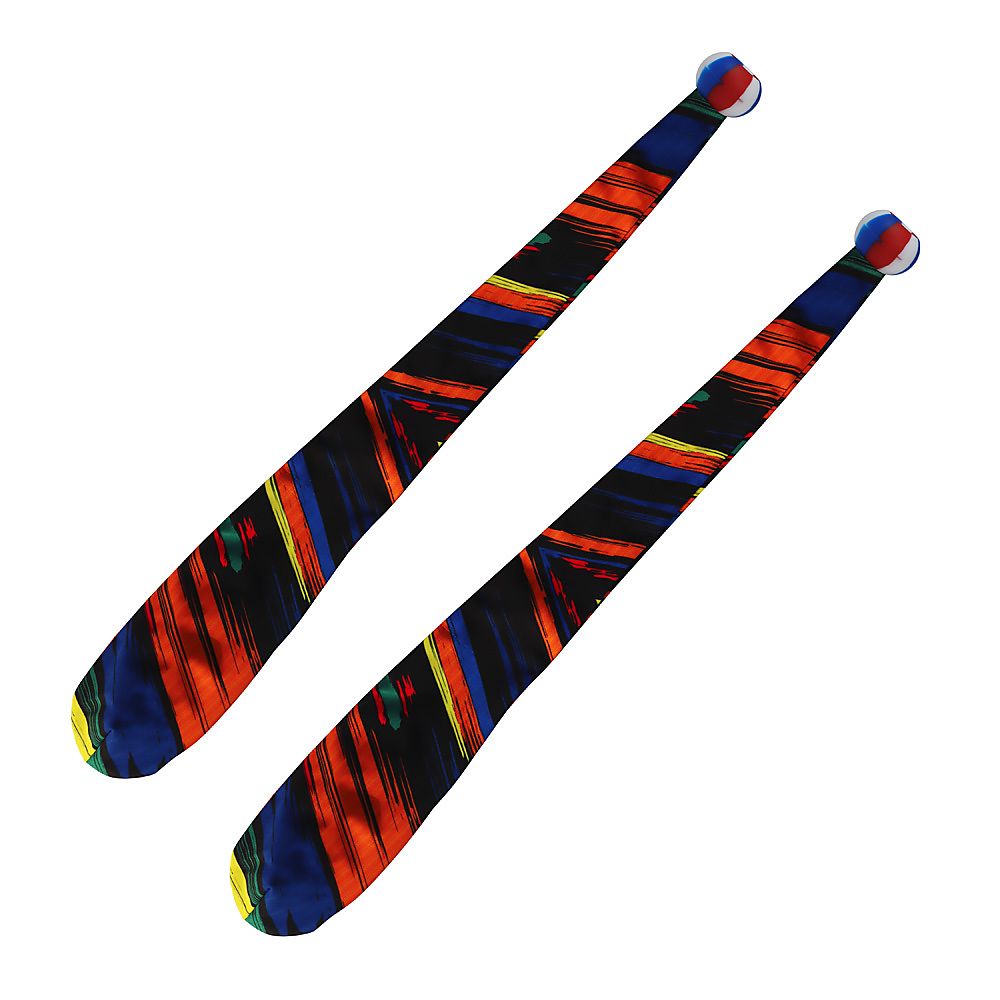 Pair of Luxury Fabric Empty Poi