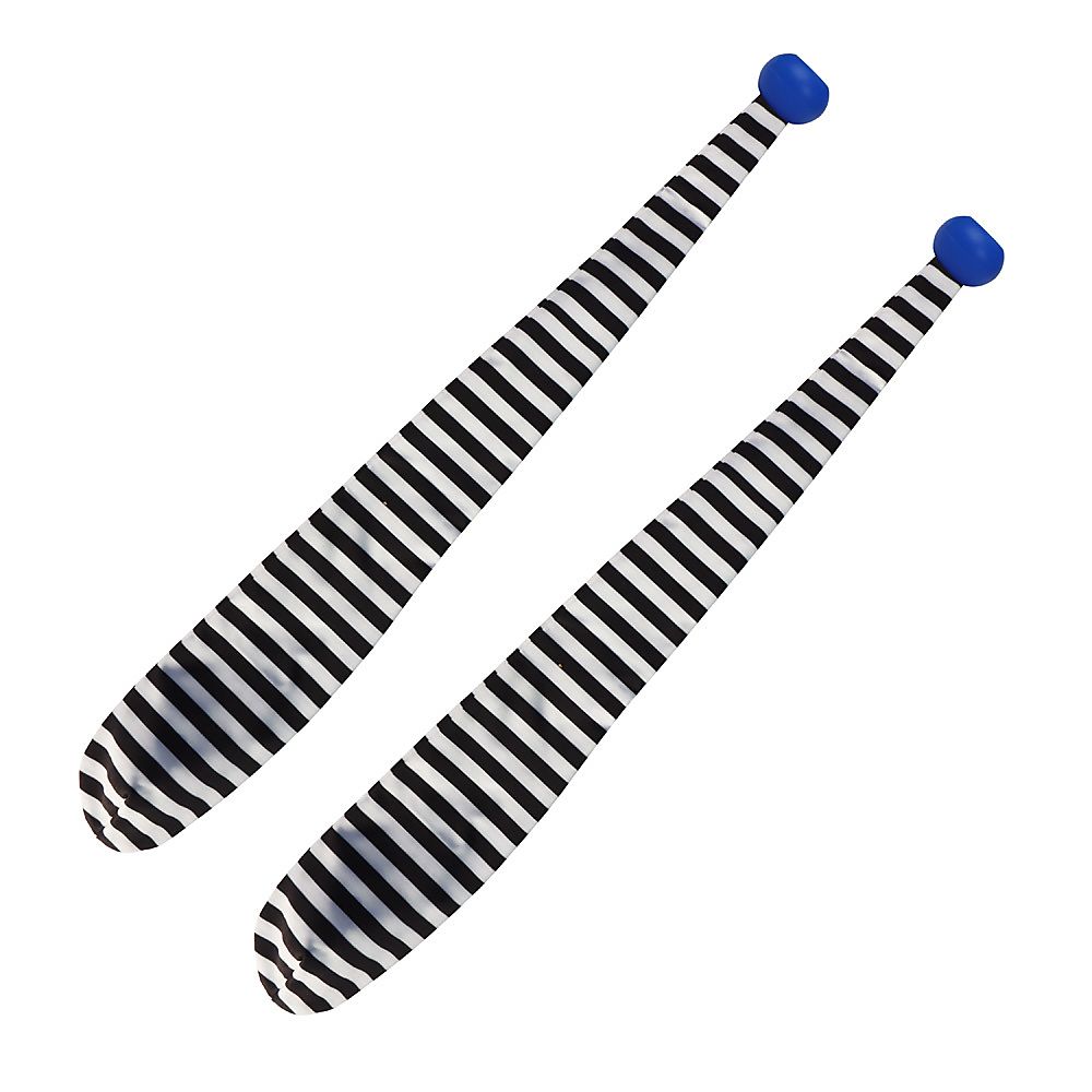 Pair of Luxury Fabric Empty Poi