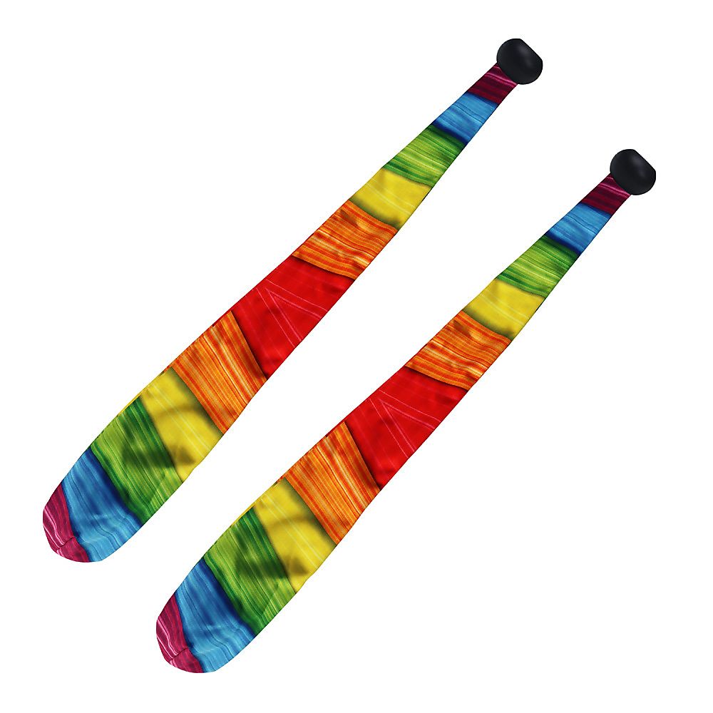 Pair of Luxury Fabric Empty Poi