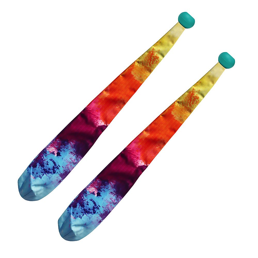 Pair of Luxury Fabric Empty Poi