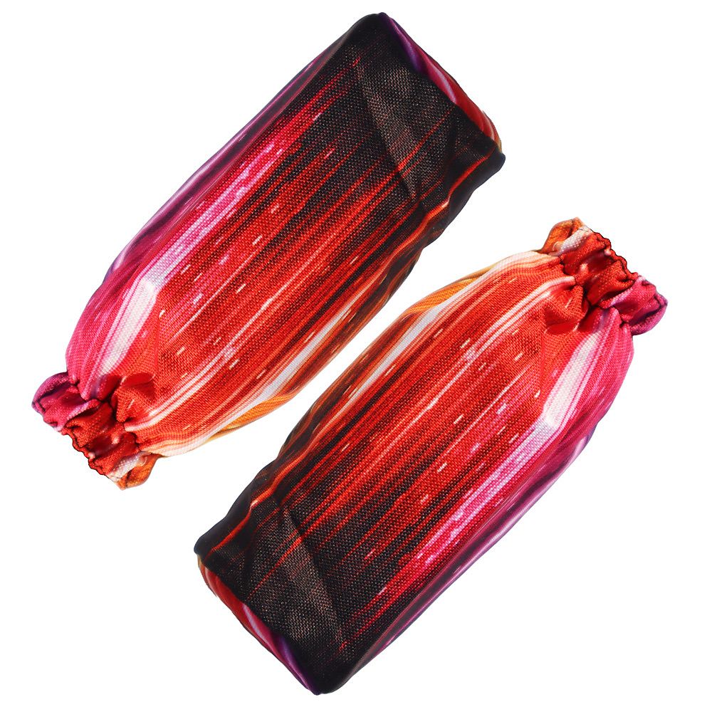 Pair of Fire Head Covers Medium - Staff 4 inches