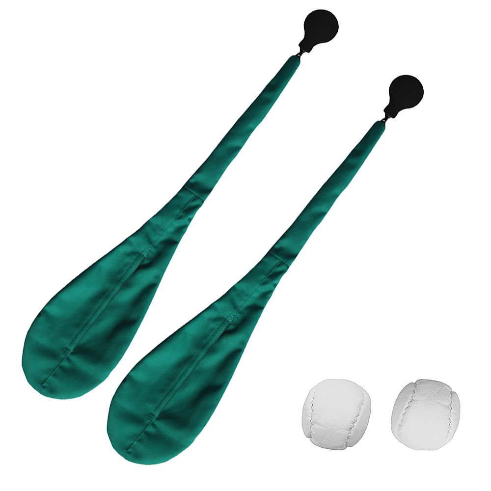 Pair of Elderly Cone Poi with Carry Bag