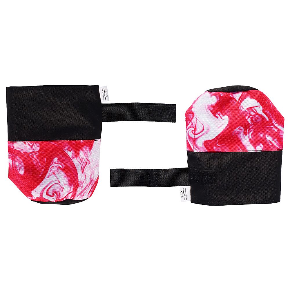 Pair of Fire Poi Designed Head Covers