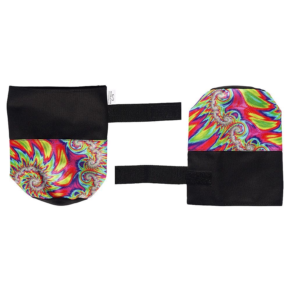 Pair of Fire Poi Designed Head Covers