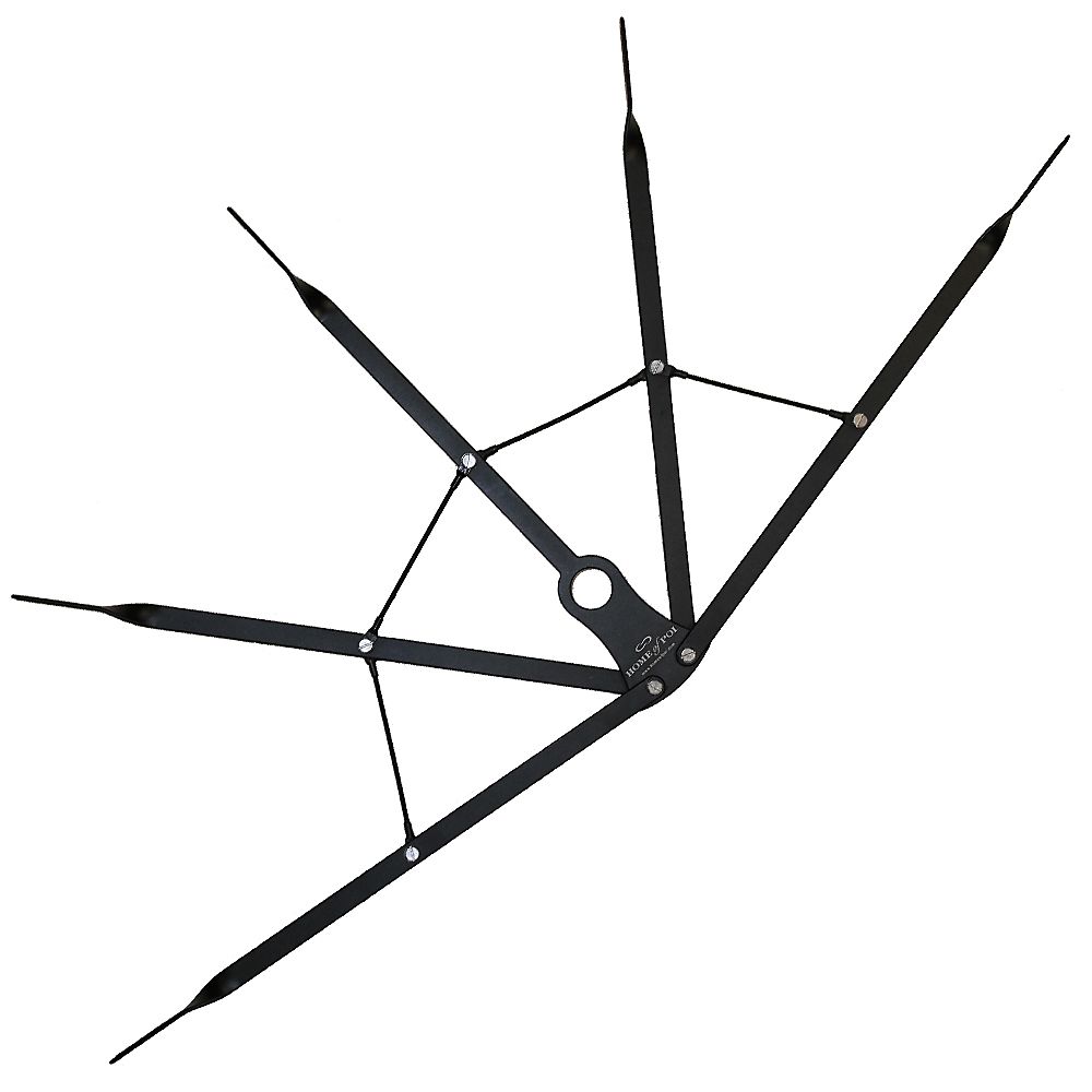 Single Arc Folding Fan with Spin Ring