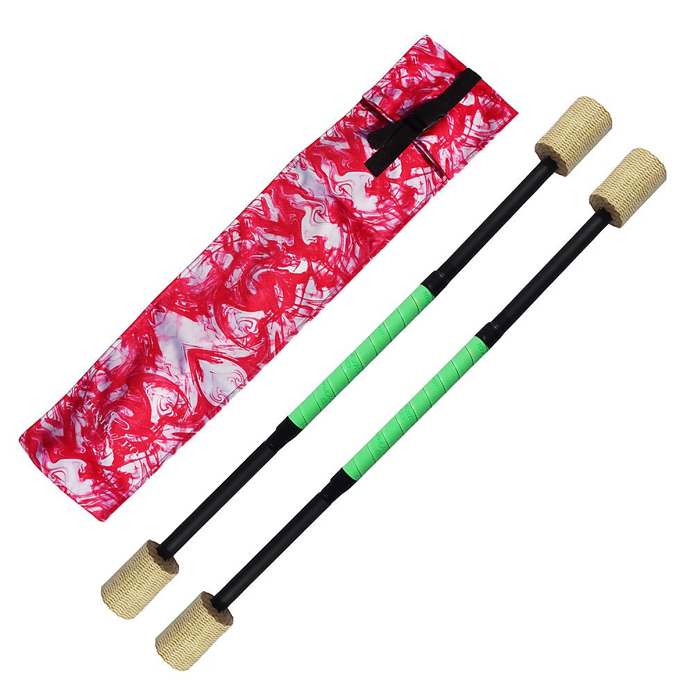 Pair of Short Twirling Fire Batons