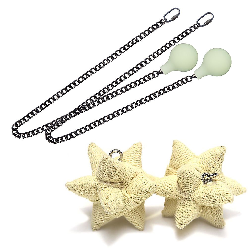 Pair of Pro 3D Death-Star Fire Poi