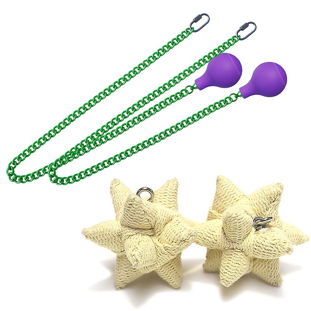 Pair of Pro 3D Death-Star Fire Poi