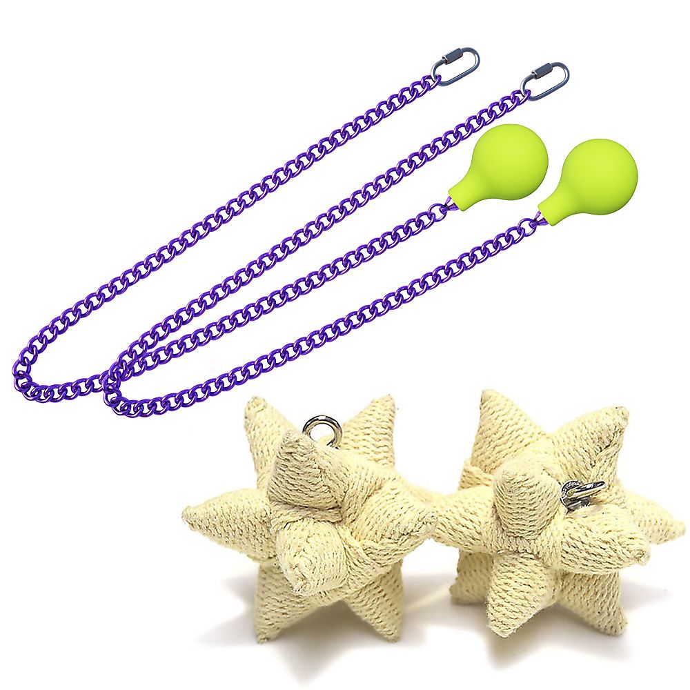 Pair of Pro 3D Death-Star Fire Poi