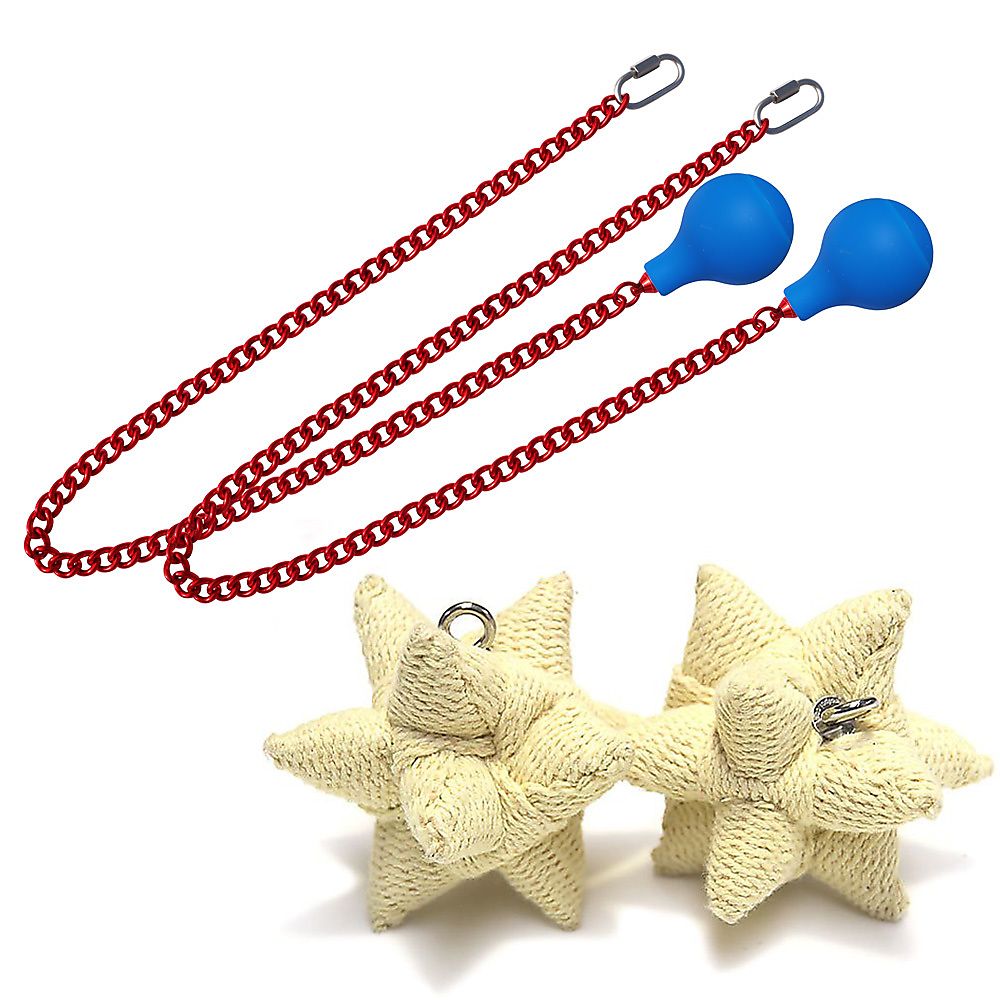 Pair of Pro 3D Death-Star Fire Poi