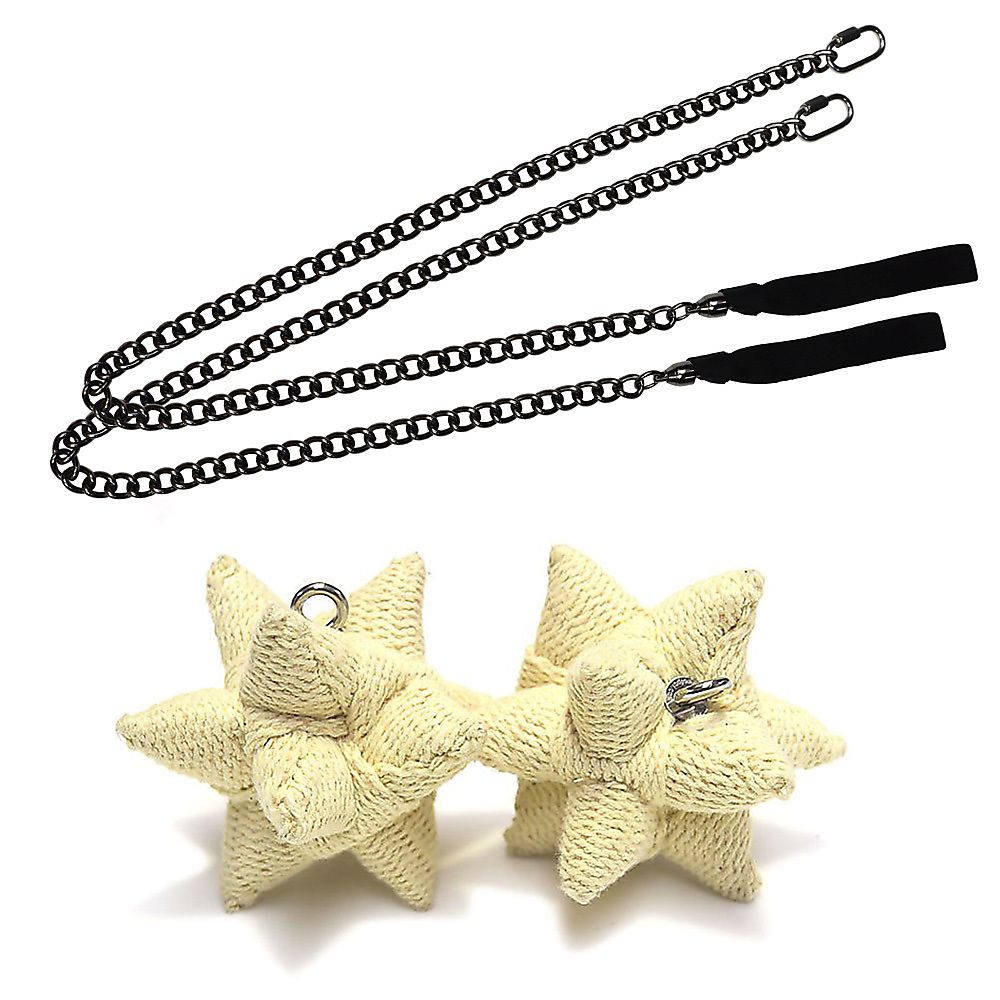 Pair of Pro 3D Death-Star Fire Poi