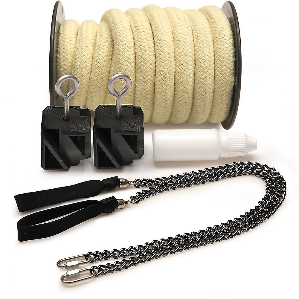 Monkey Fist DIY Fire Poi kit with chains