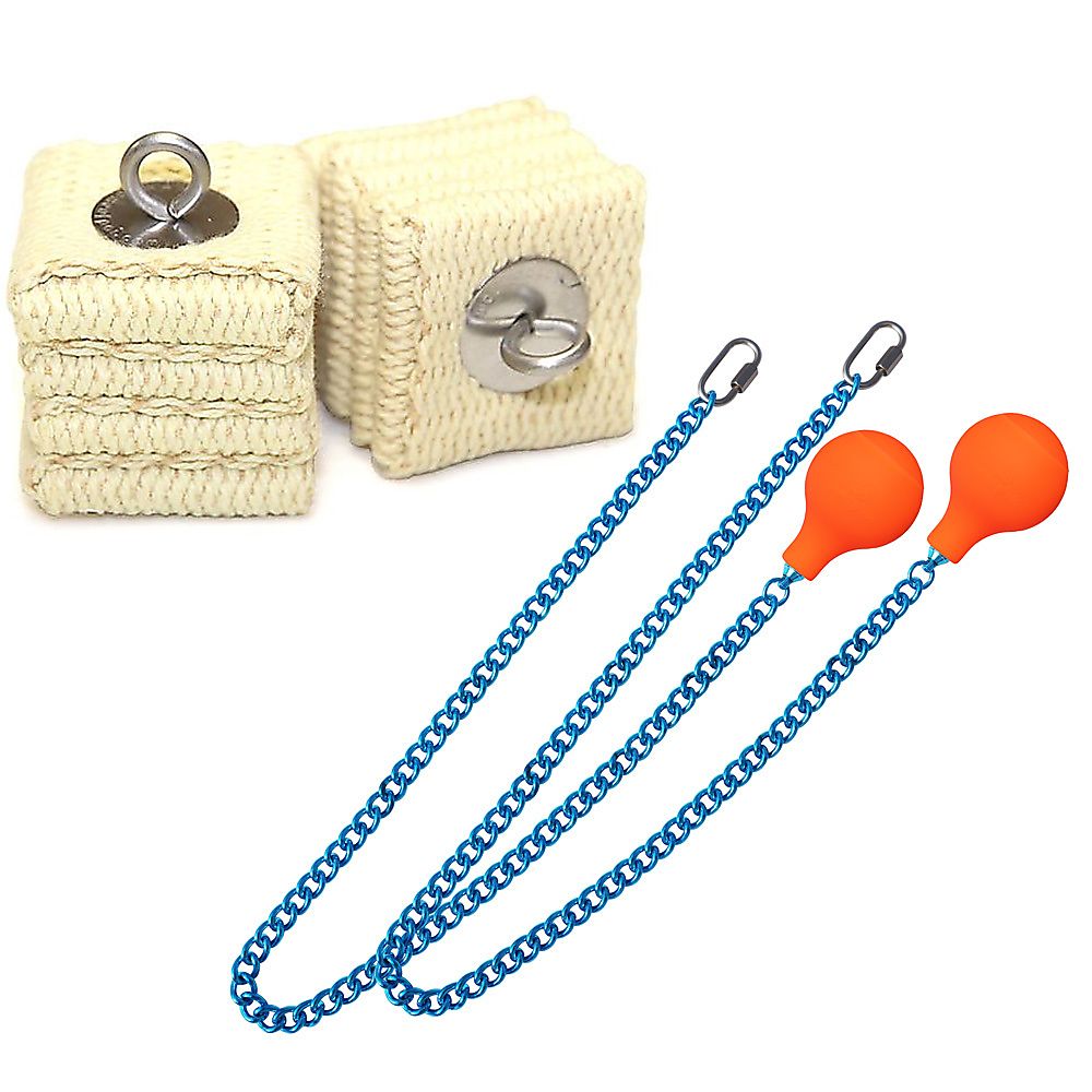 Pair of Pro Medium Cathedral Fire Poi