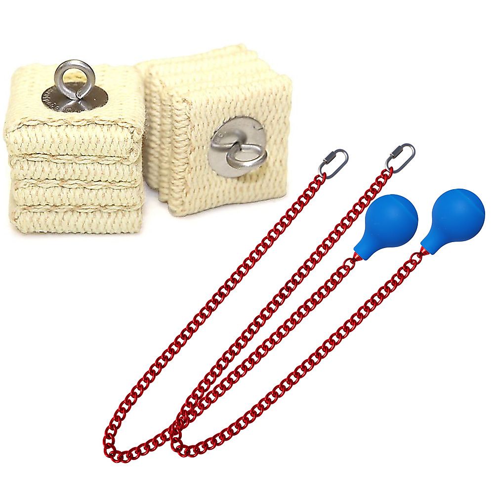 Pair of Pro Medium Cathedral Fire Poi