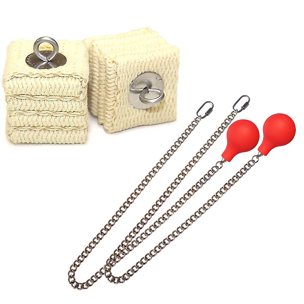 Pair of Pro Medium Cathedral Fire Poi