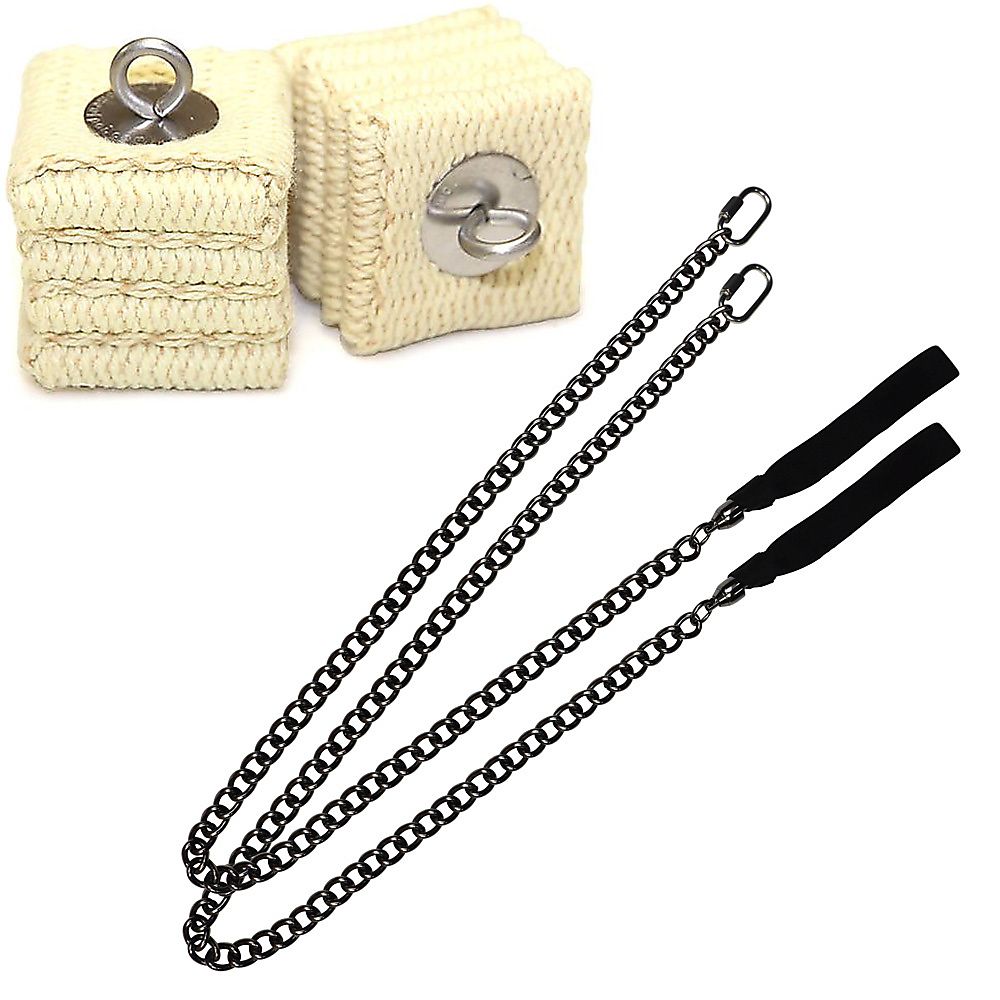 Pair of Pro Medium Cathedral Fire Poi