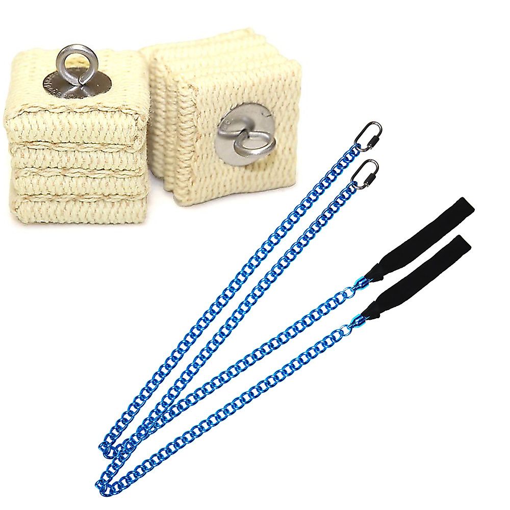 Pair of Pro Medium Cathedral Fire Poi