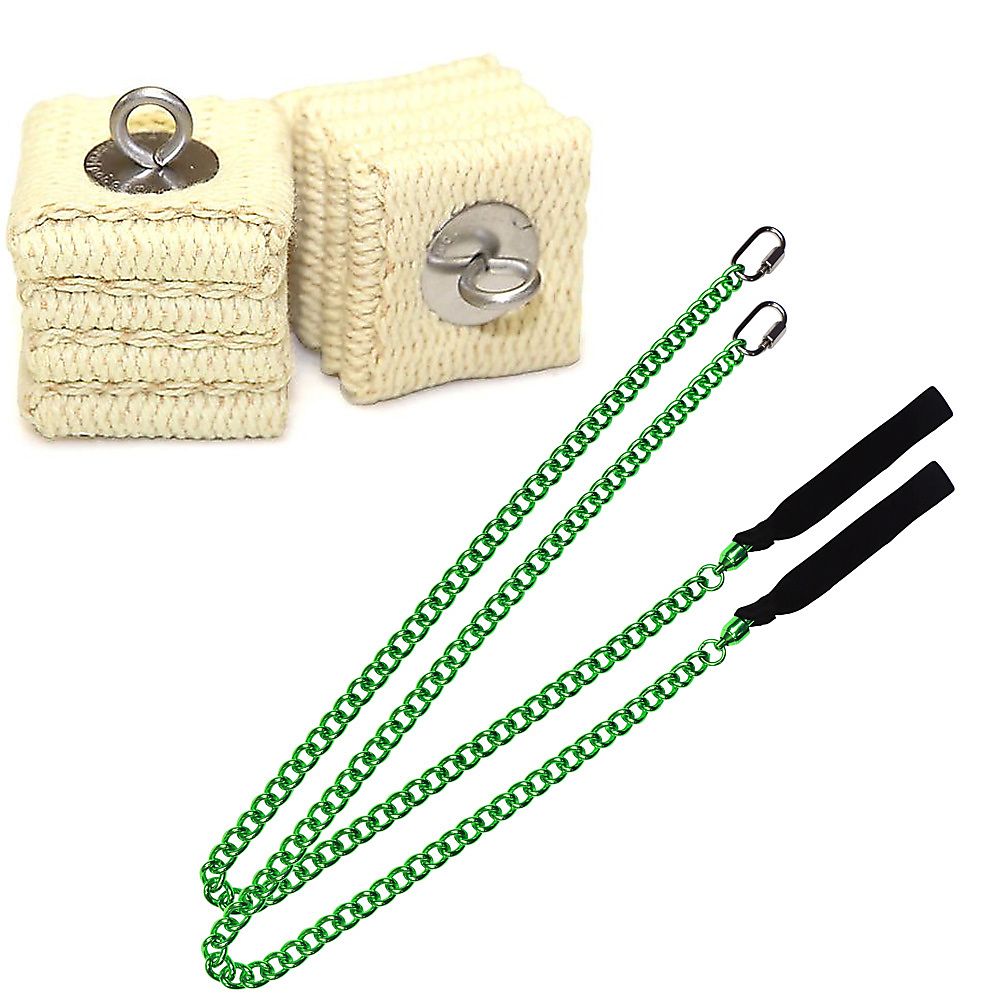 Pair of Pro Medium Cathedral Fire Poi