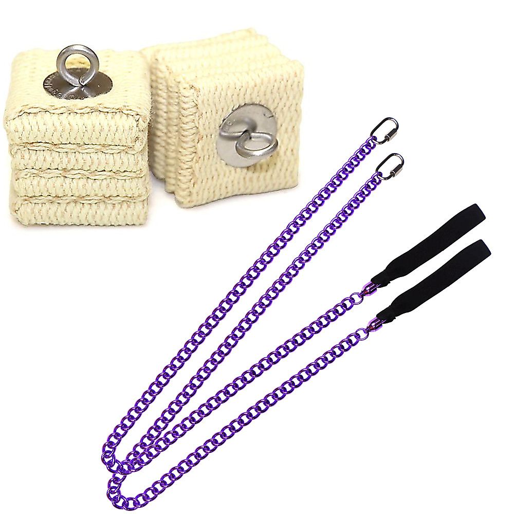 Pair of Pro Medium Cathedral Fire Poi