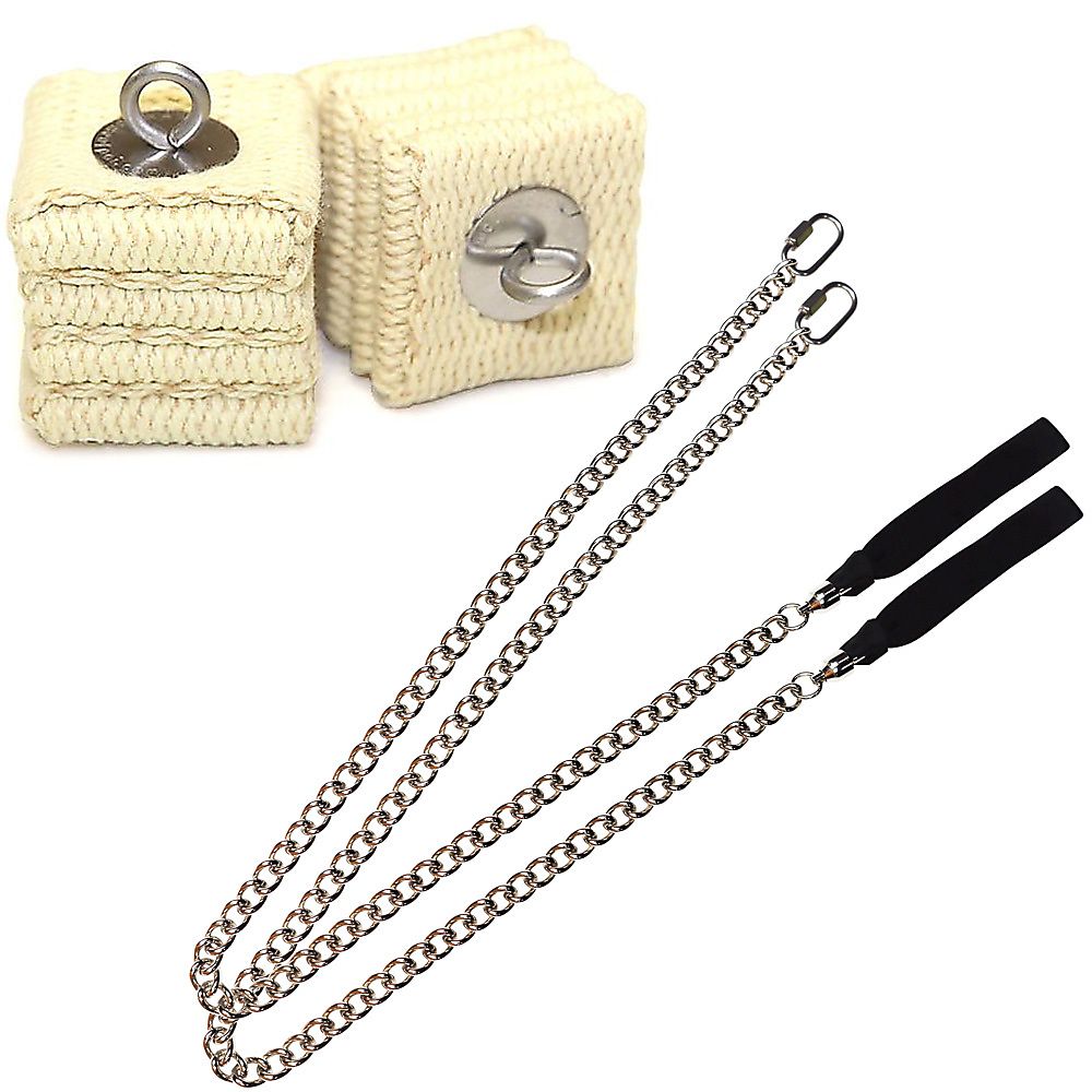 Pair of Pro Medium Cathedral Fire Poi