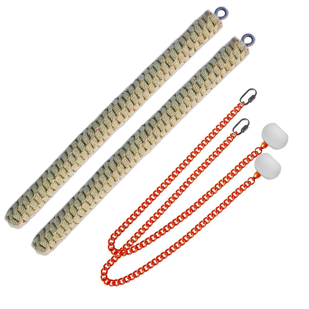 Pair of Expert Fire Snake Poi