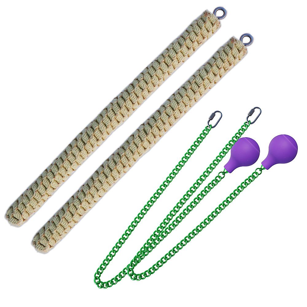 Pair of Pro Fire Snake Poi