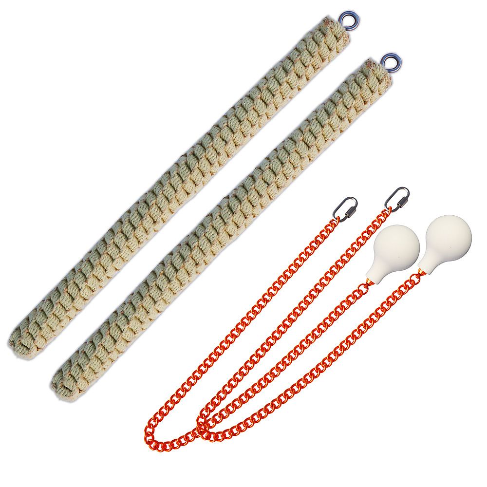 Pair of Pro Fire Snake Poi