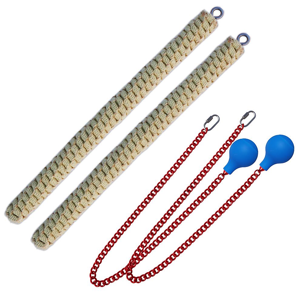 Pair of Pro Fire Snake Poi