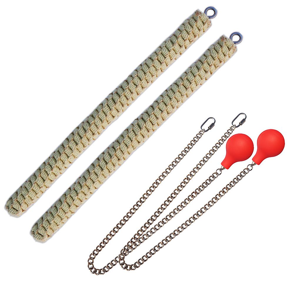 Pair of Pro Fire Snake Poi