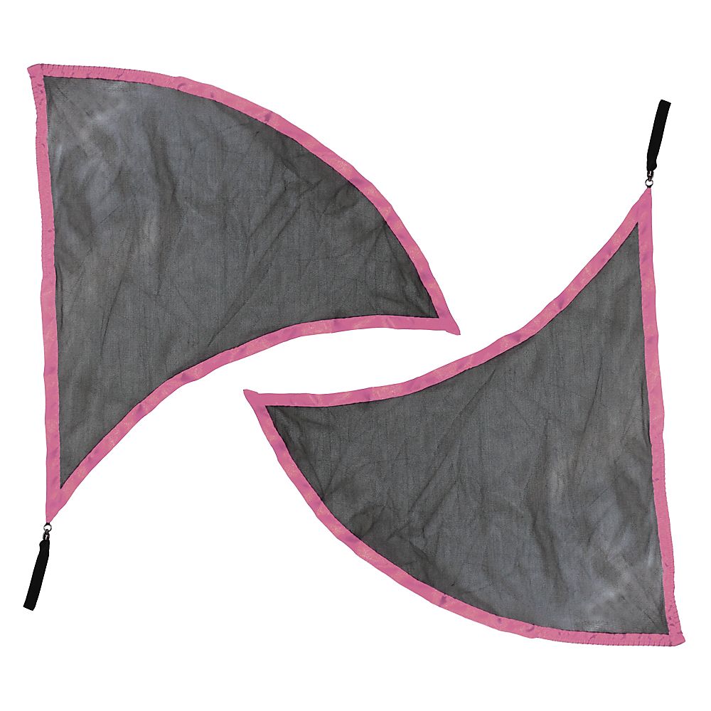 Pair of Strap Dragon Wing Flag Poi with Carry Bag