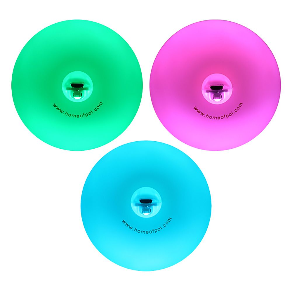 Set of 3 Multi-Function LED Juggling Ball 95mm 3.74 inch