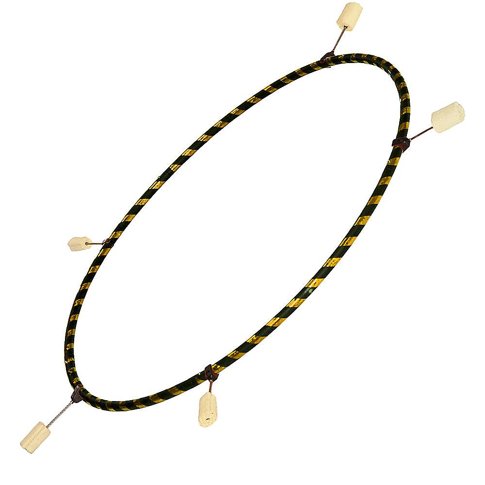 Single Breakdown 5 Wick Fire Hula Hoop