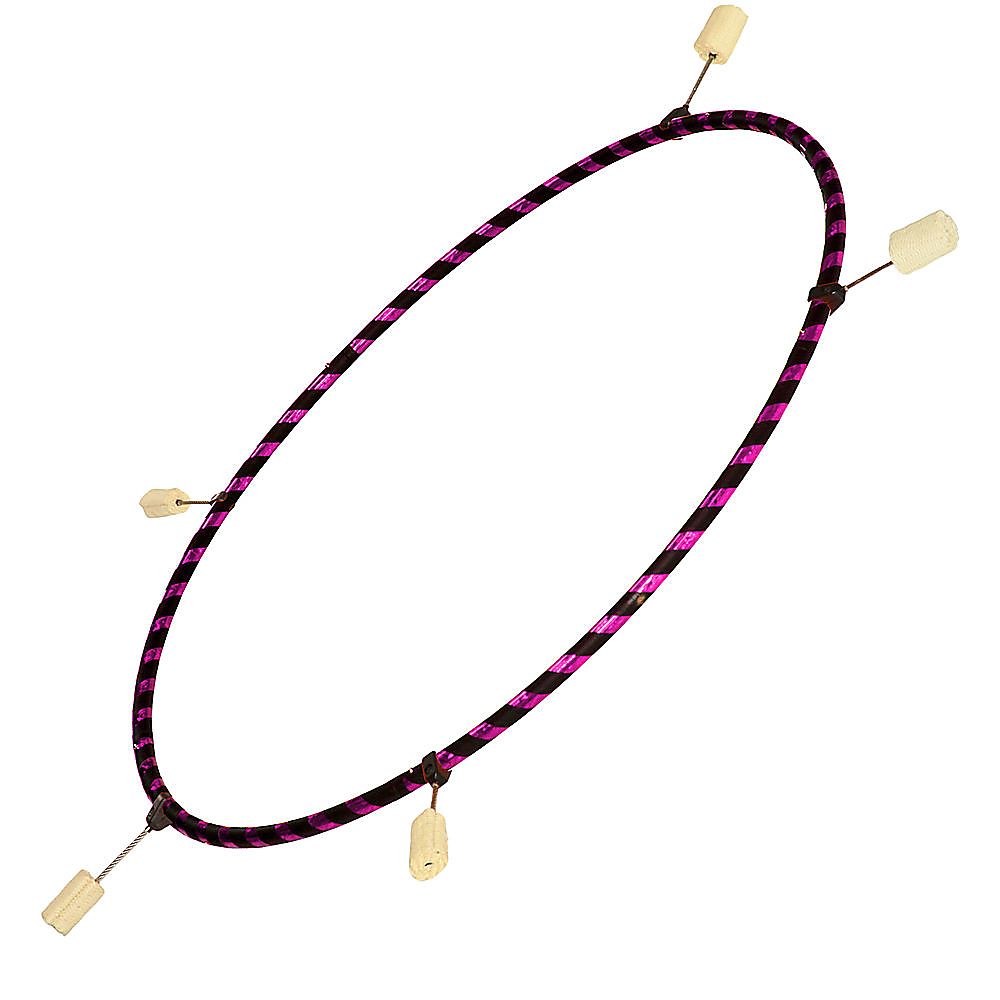 Single Breakdown 5 Wick Fire Hula Hoop