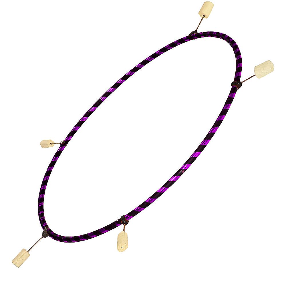 Single Breakdown 5 Wick Fire Hula Hoop