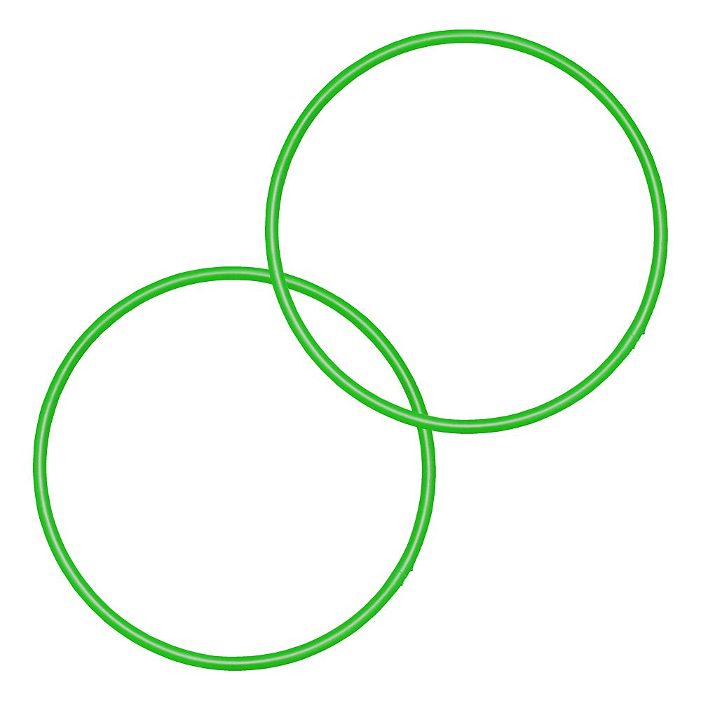 Pair of PolyPro Isolation Hoops