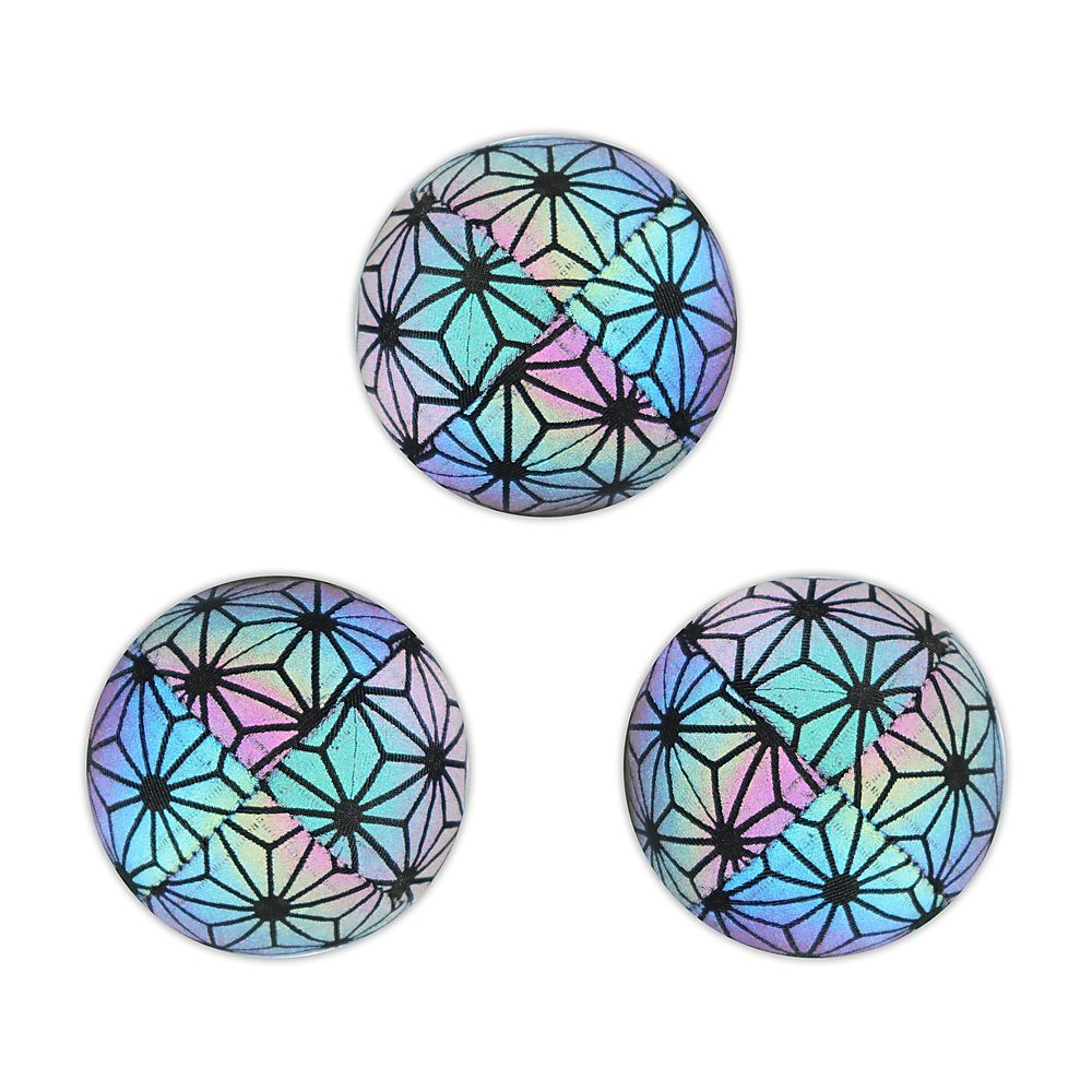 Set of Bright Reflection Juggling Balls