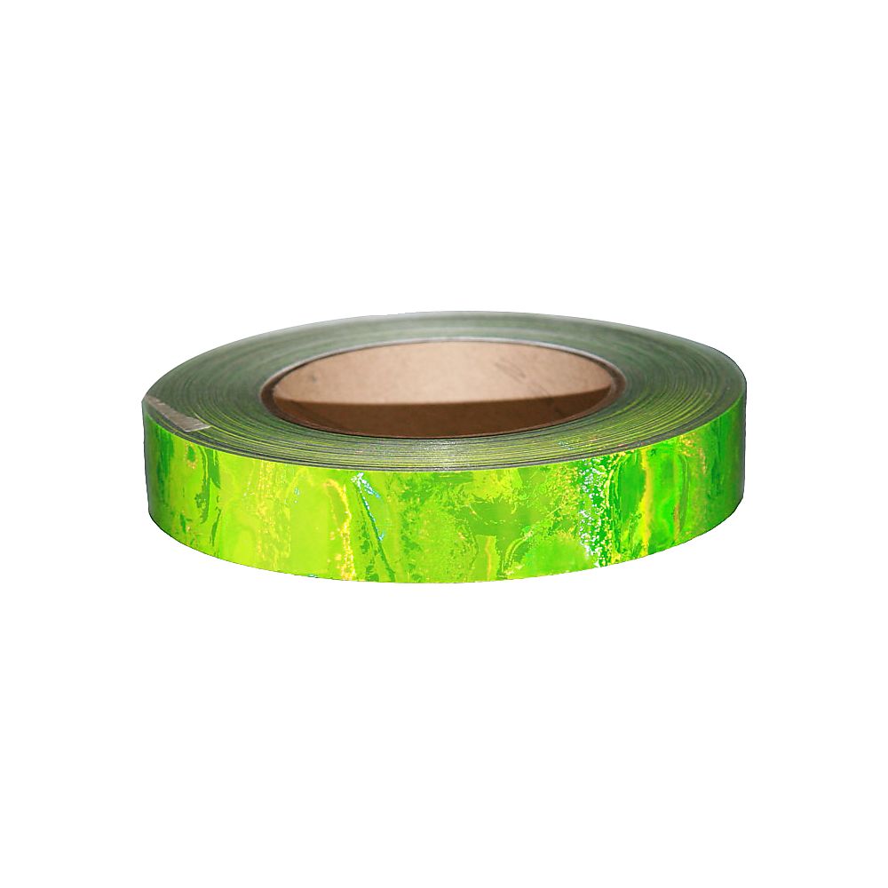 Length of 1 inch 25mm Liquid Effect Holographic Tape
