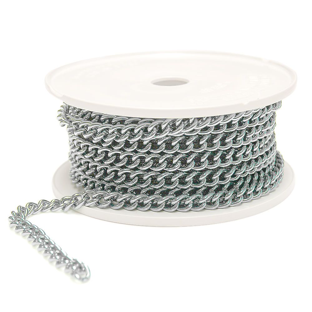 Length of 2.4mm 3/32 Inch Oval Twist Welded Chain
