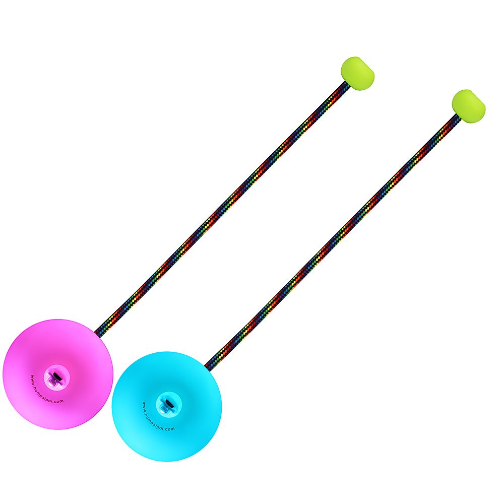 Pair of LED Pendulum Multi-Function Contact Poi
