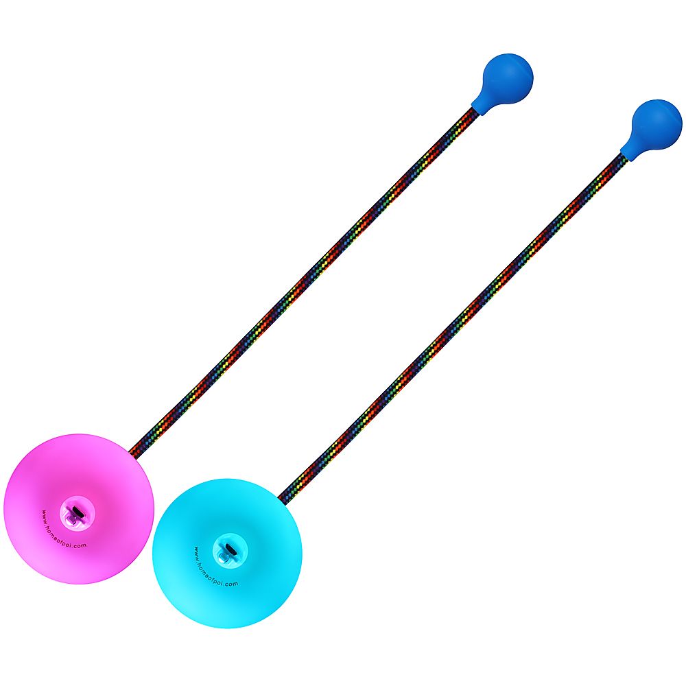 Pair of LED Pendulum Multi-Function Contact Poi
