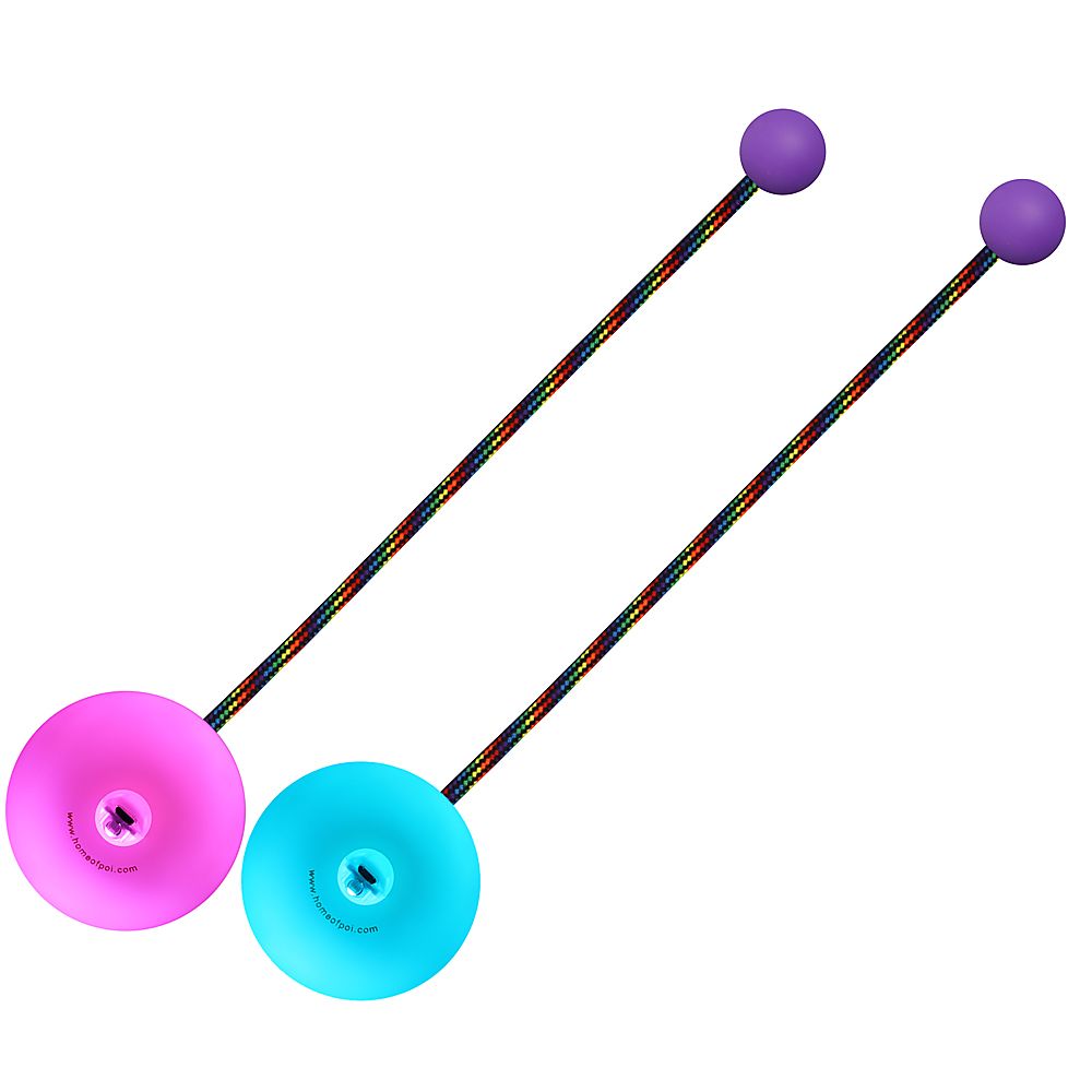 Pair of LED Pendulum Multi-Function Contact Poi