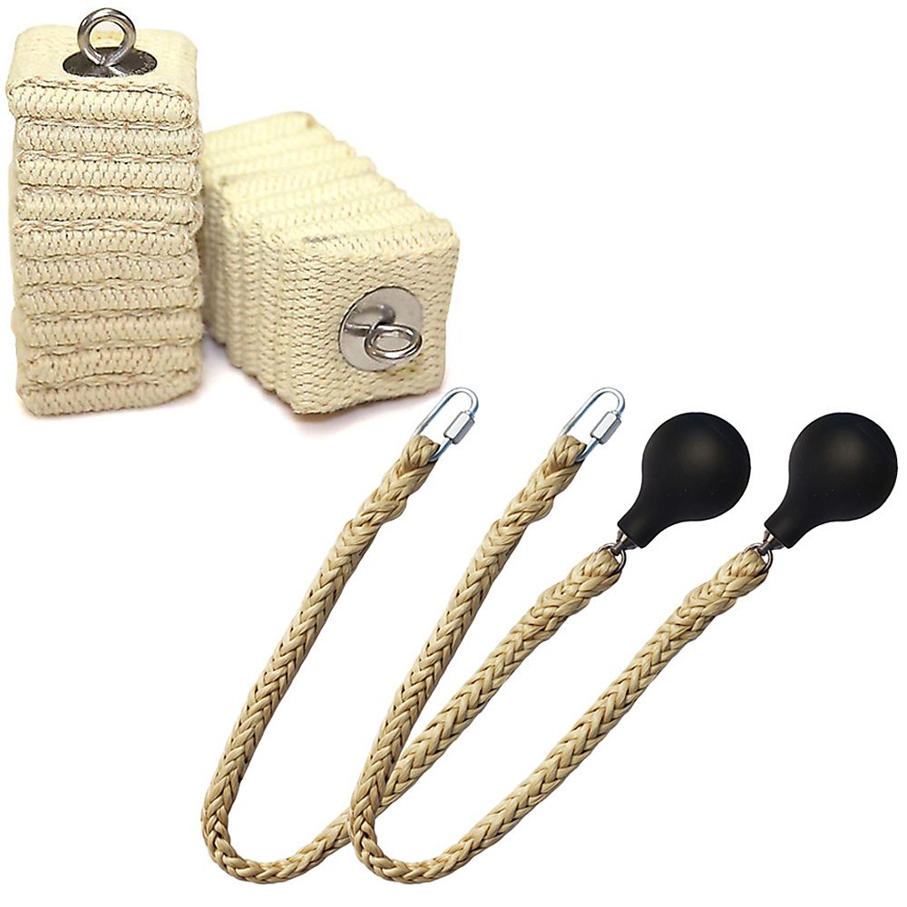 Pair of Pro Technora Extra Large Cathedral Fire Poi