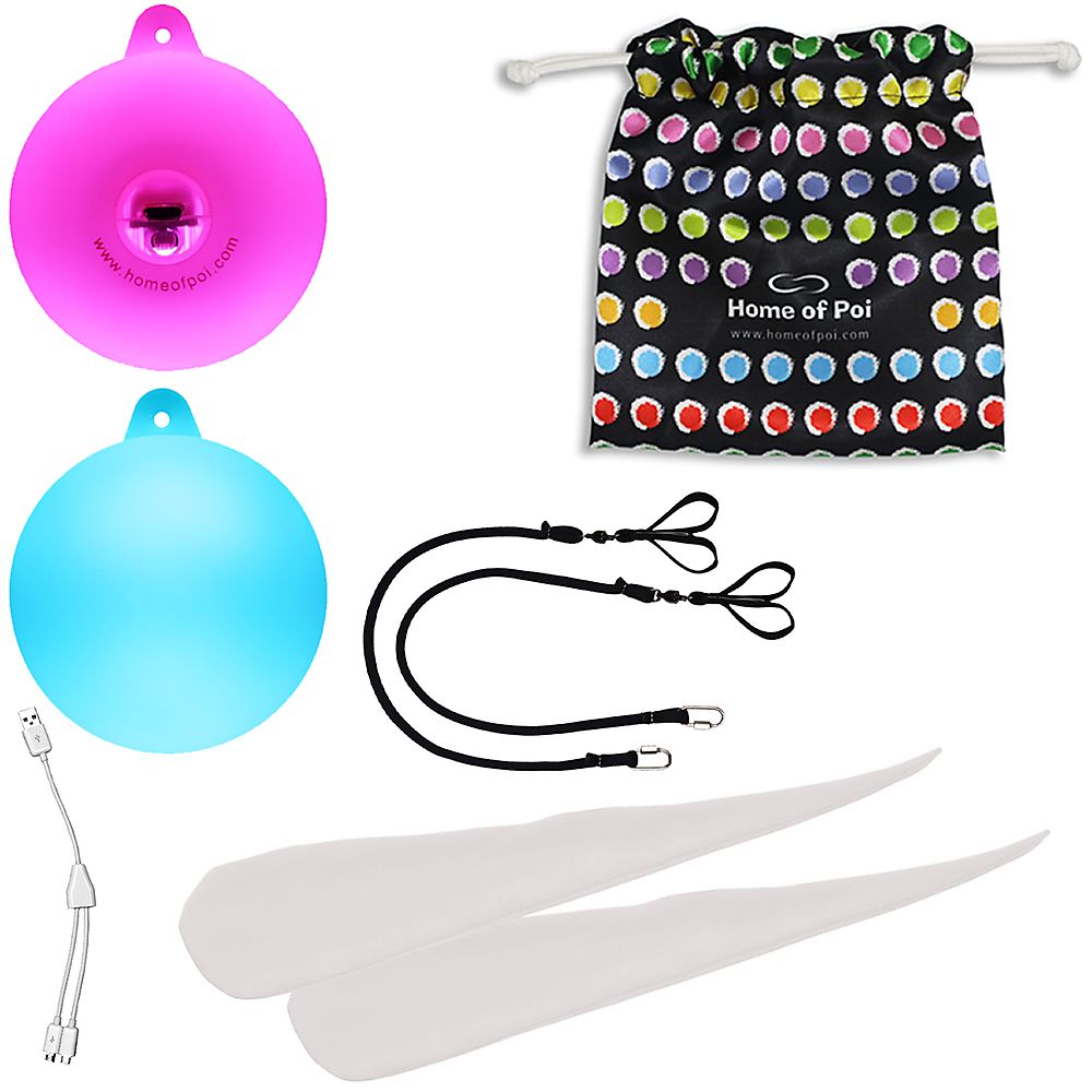 Set of Pro Multi-Function Rechargeable Poi