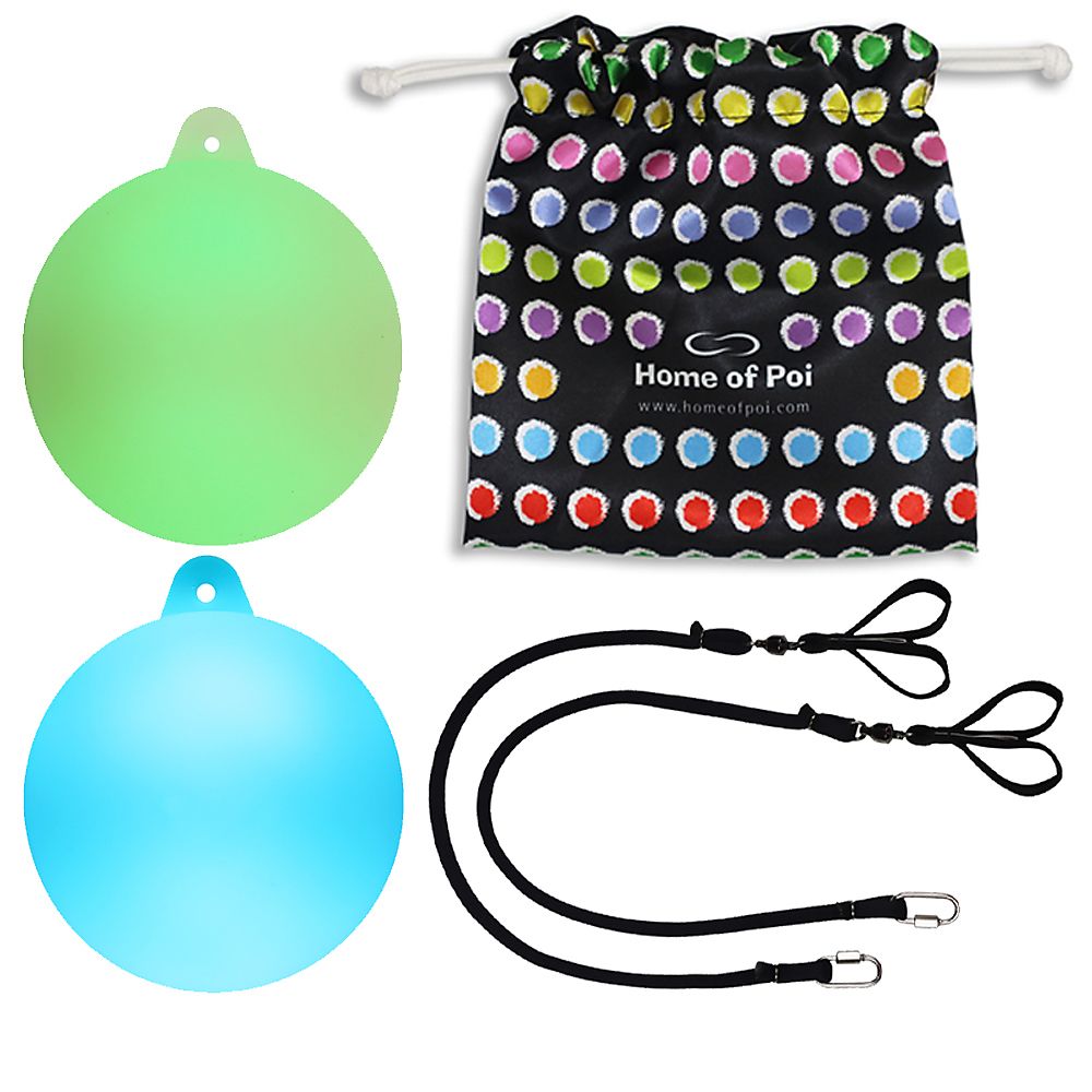 Pair of Multi-Color LED Poi