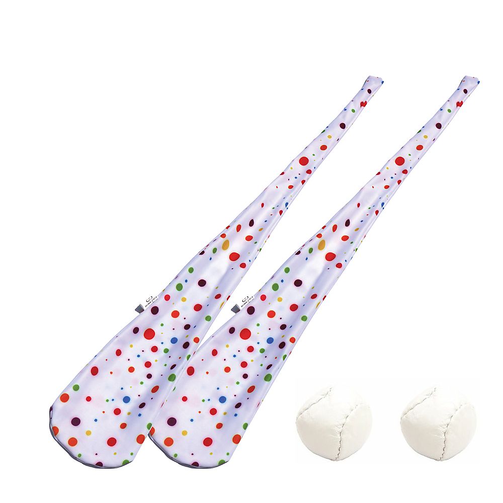 Pair of Styled Foxy Sock Poi with Carry Bag